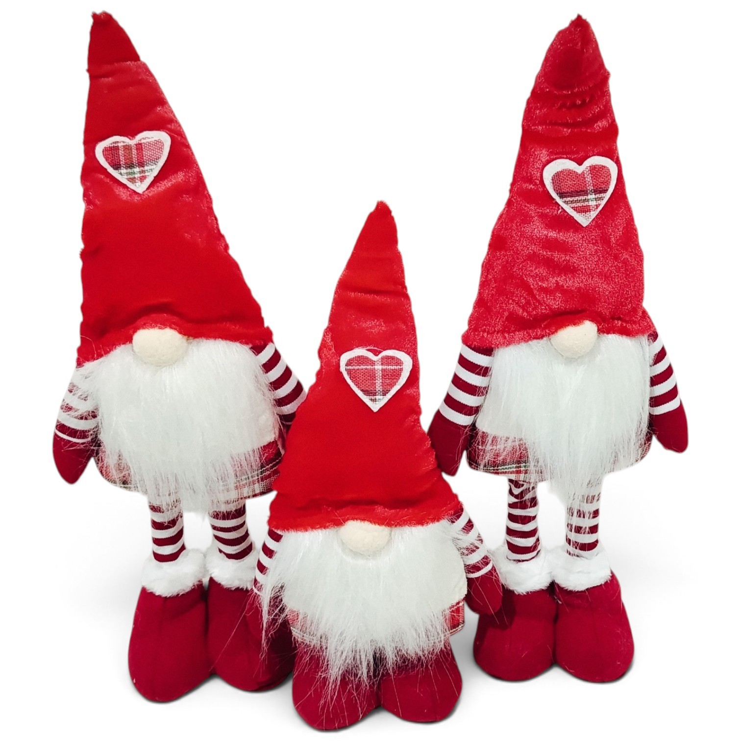 Gnomo Navideño con Piernas Extensibles