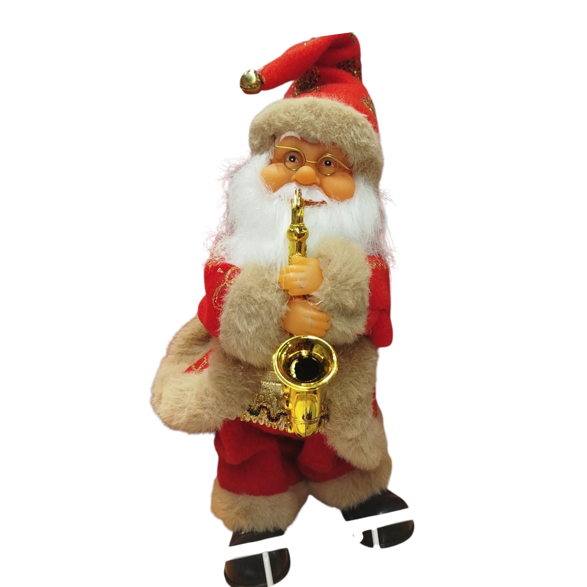 Santa Claus Saxofonista Animado