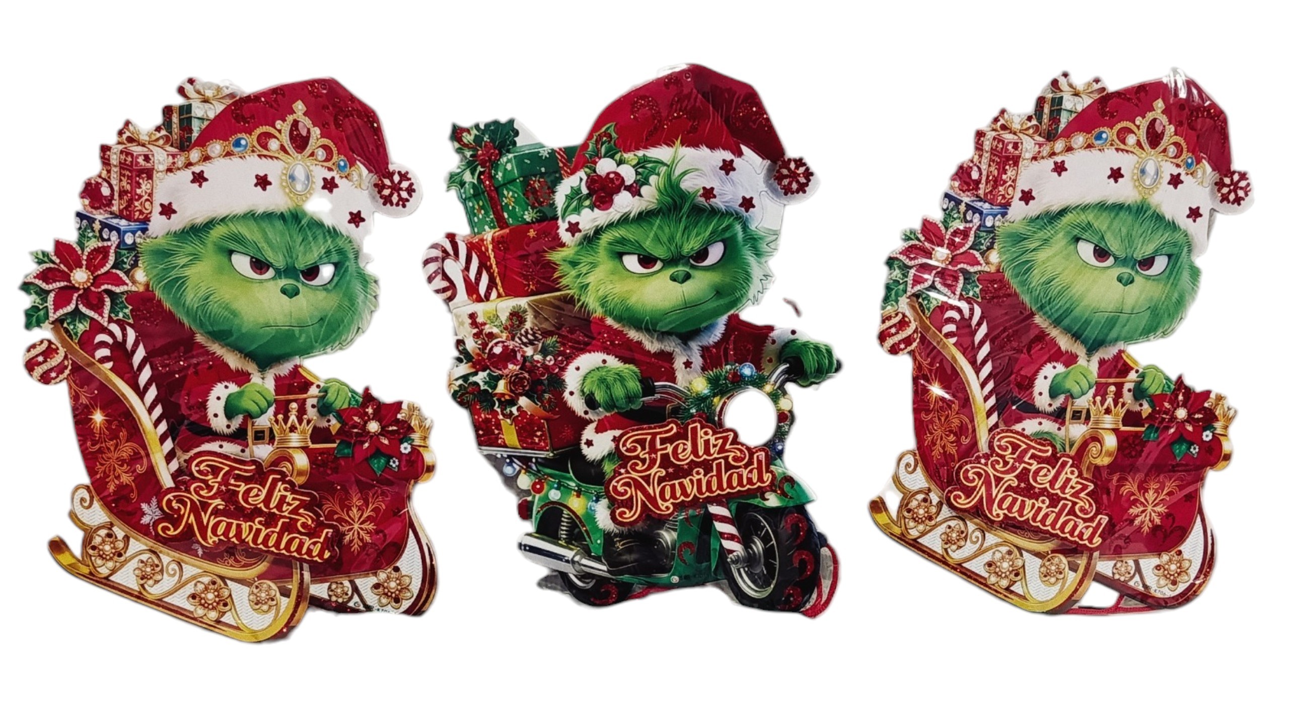 Adornos Decorativos Navideños del Grinch