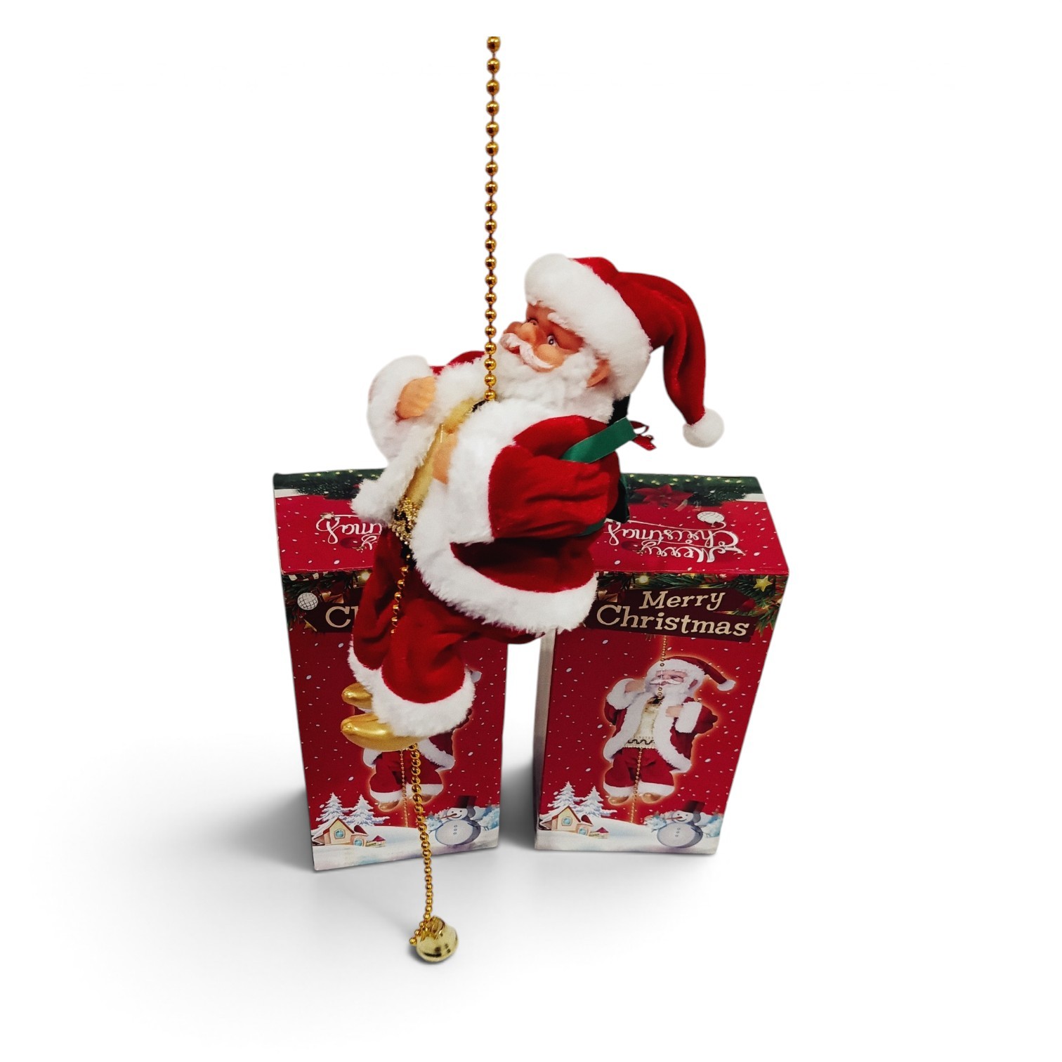 Santa Claus Escalador Animado